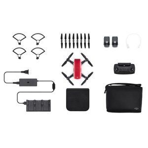 DJI SPARK Fly Extra Combo Quadcopter Digital camera Drone RTF GPS 1080p 12mp - Lava Purple