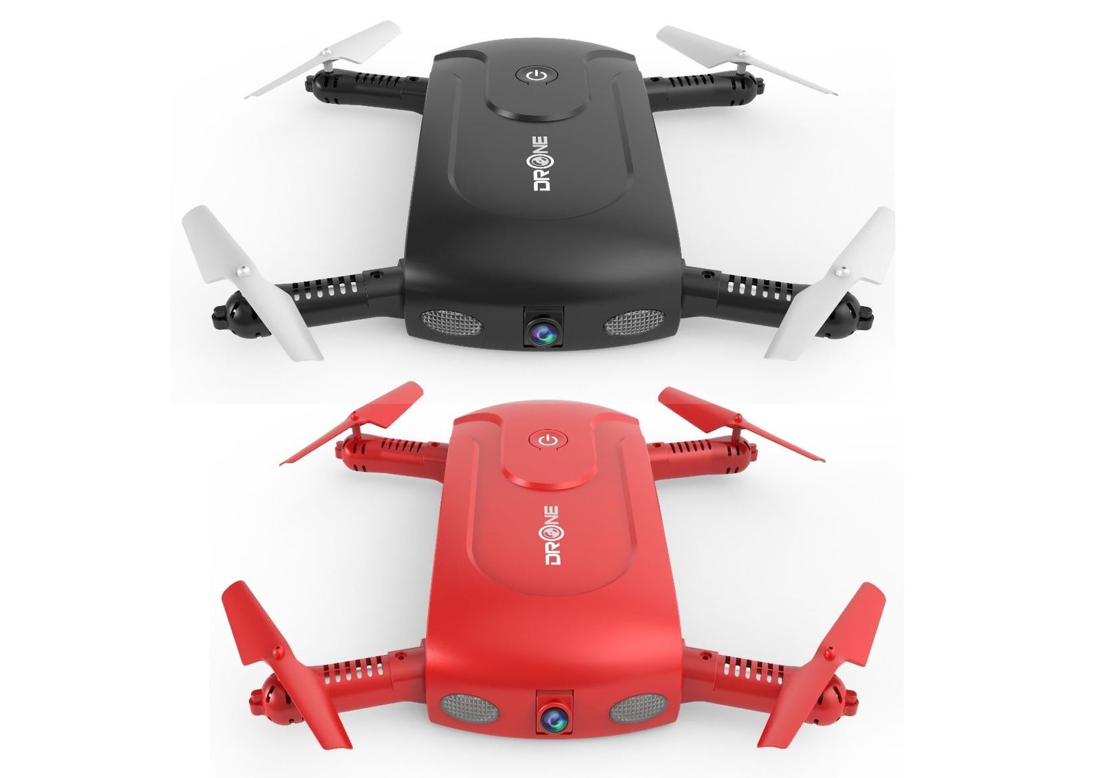 10 Drones Bulk Mini RC Drone Digicam Foldable Telephone Control WiFi FPV 480P HD