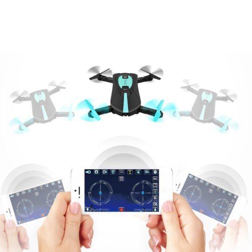 Foldable 6Axis ELFIE Quadcopter WIFI 7P FPV Telephone Control Poket Digital camera Drones - Image 7