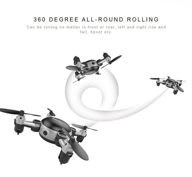Foldable Mini wifi RC Quadcopter 2.4GHz 4CH 6-Axis Gyro 3D UFO FPV Digital camera Drone - Image 4