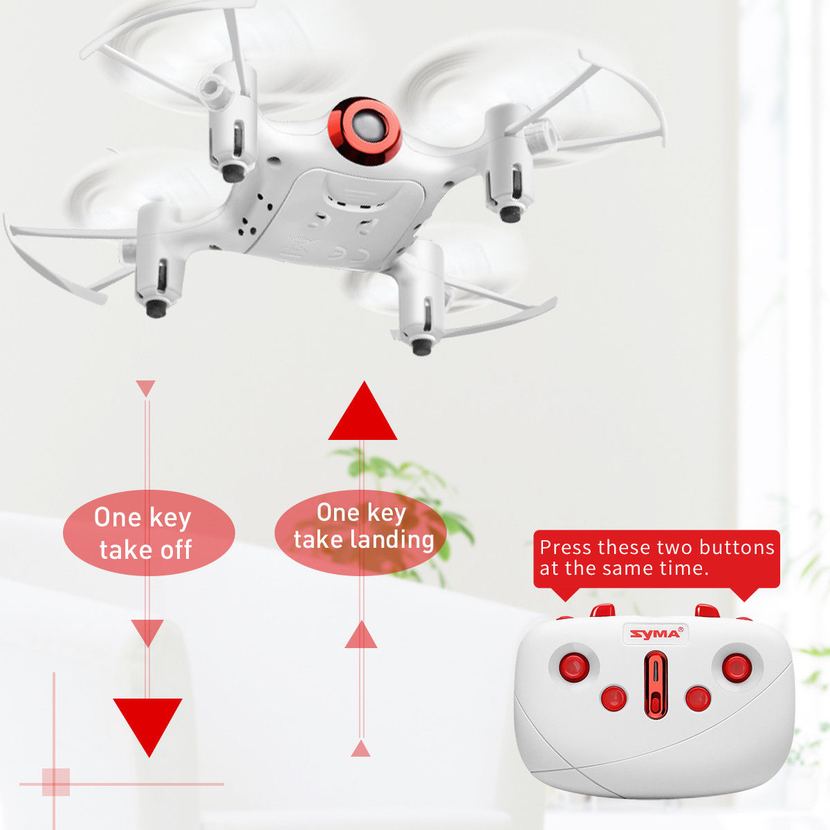 Syma X 2.4G 6-Axis Gyro RC Quadcopter UFO Drones 360° Rolling Youngsters Helicopter - Image 4