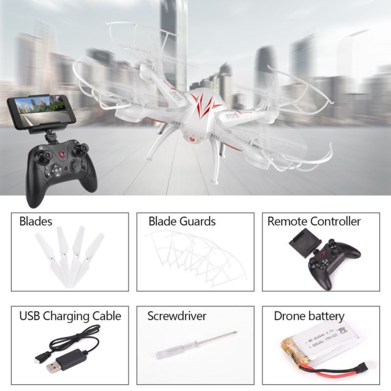 Drone with Digital camera RC Quadcopter Stay Video Wifi FPV Remote Control VR Appropriate - Image 10