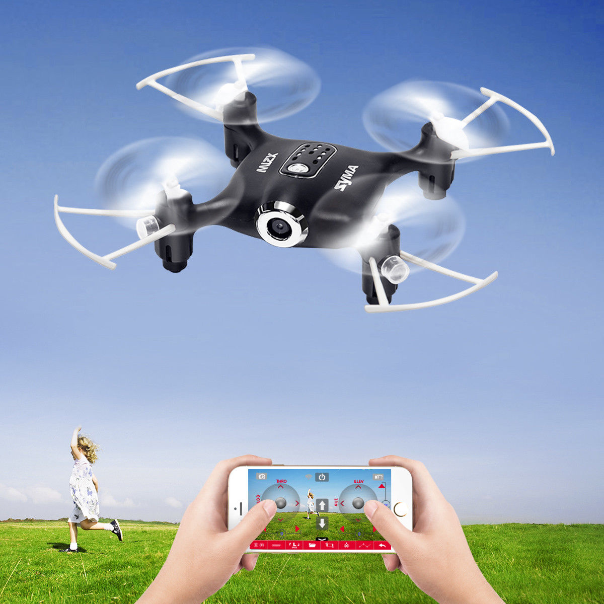WIFI MINI Digicam Nano RC Quadcopter 2.4GHz 4CH 6-Axis Gyro 3D UFO Drone With FPV - Image 2
