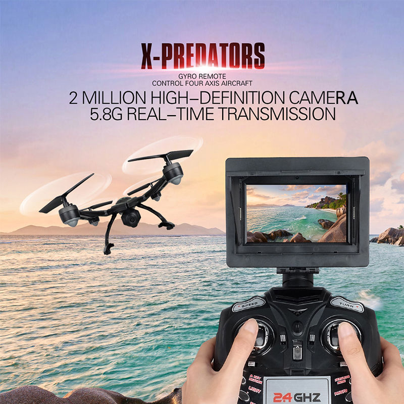JXD 510G FPV Quadcopter Helicopter Monitor Digicam 5.8G Upgraded 509G RC Drones - Image 4