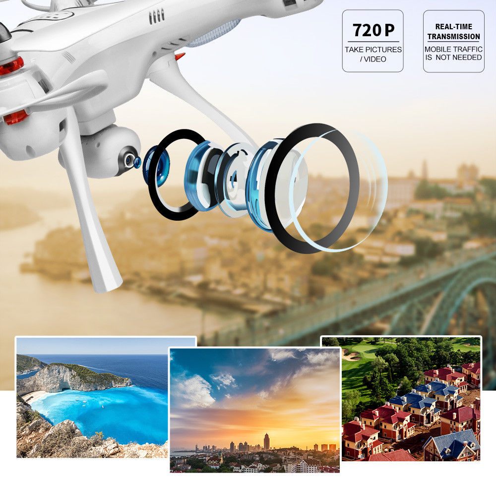 GPS SYMA X8PRO FPV Wifi Rotatable HD Digicam One Key Return RC Quadcopter Drone - Image 4