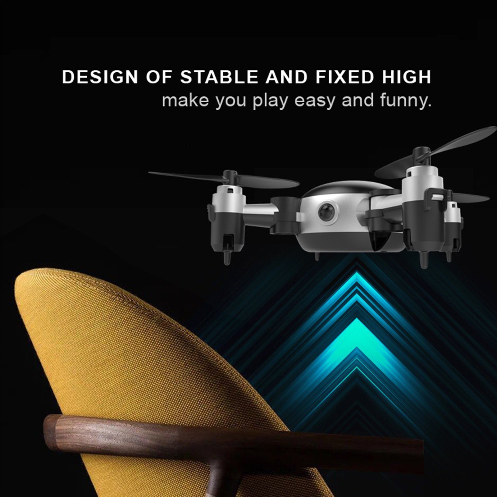 Foldable Mini wifi RC Quadcopter 2.4GHz 4CH 6-Axis Gyro 3D UFO FPV Digital camera Drone - Image 7