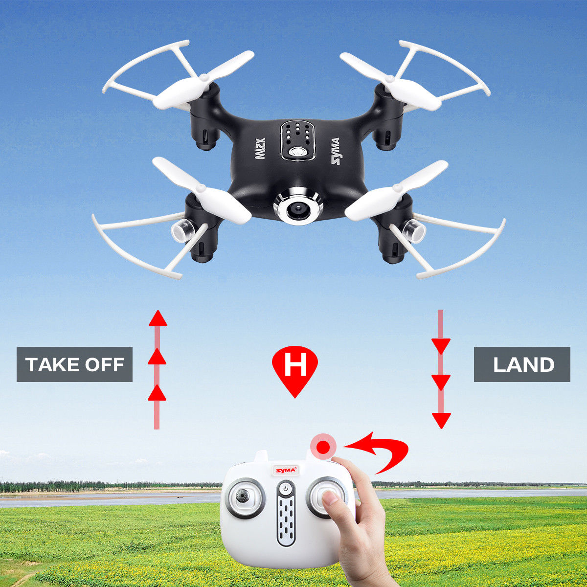 WIFI MINI Digicam Nano RC Quadcopter 2.4GHz 4CH 6-Axis Gyro 3D UFO Drone With FPV - Image 6