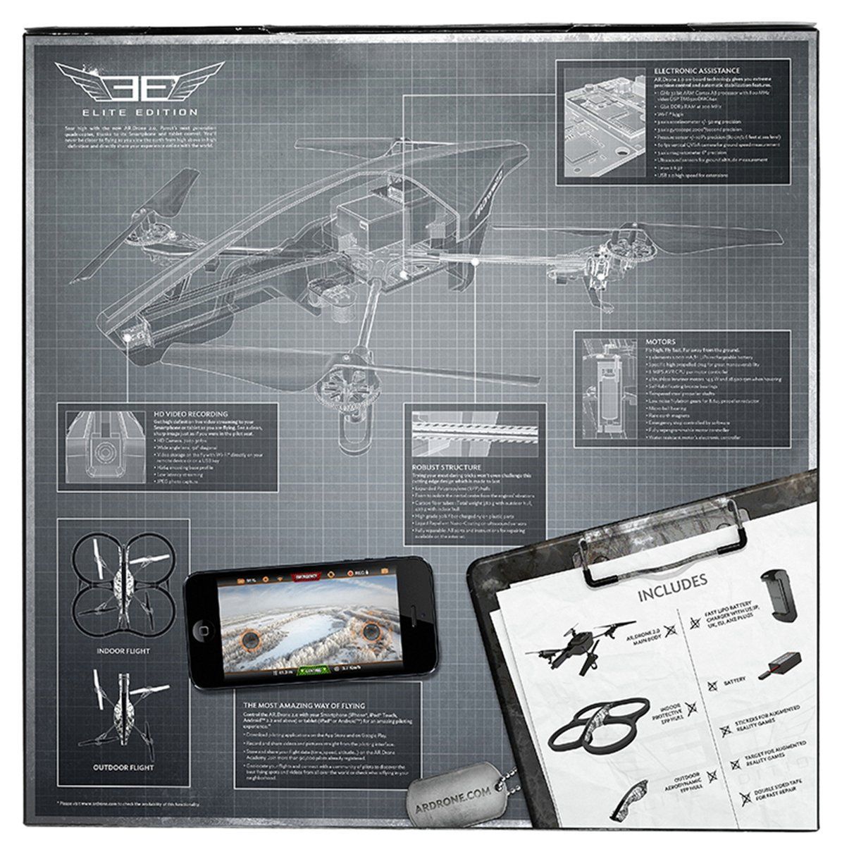 Parrot AR.Drone 2.zero Elite Version Drone. From the Official Argos Store on shop - Image 11