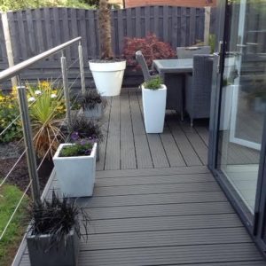 Composite Decking Clarity Charcoal 18 Square Metre Pack (incl. fixings)