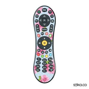 Blue Shabby Fashionable NEW Virgin Media V6 TiVo Small remote control vinyl sticker
