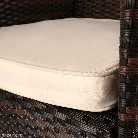 RATTAN GARDEN FURNITURE DINING TABLE AND eight CHAIRS DINING SET OUTDOOR PATIO - Image 4