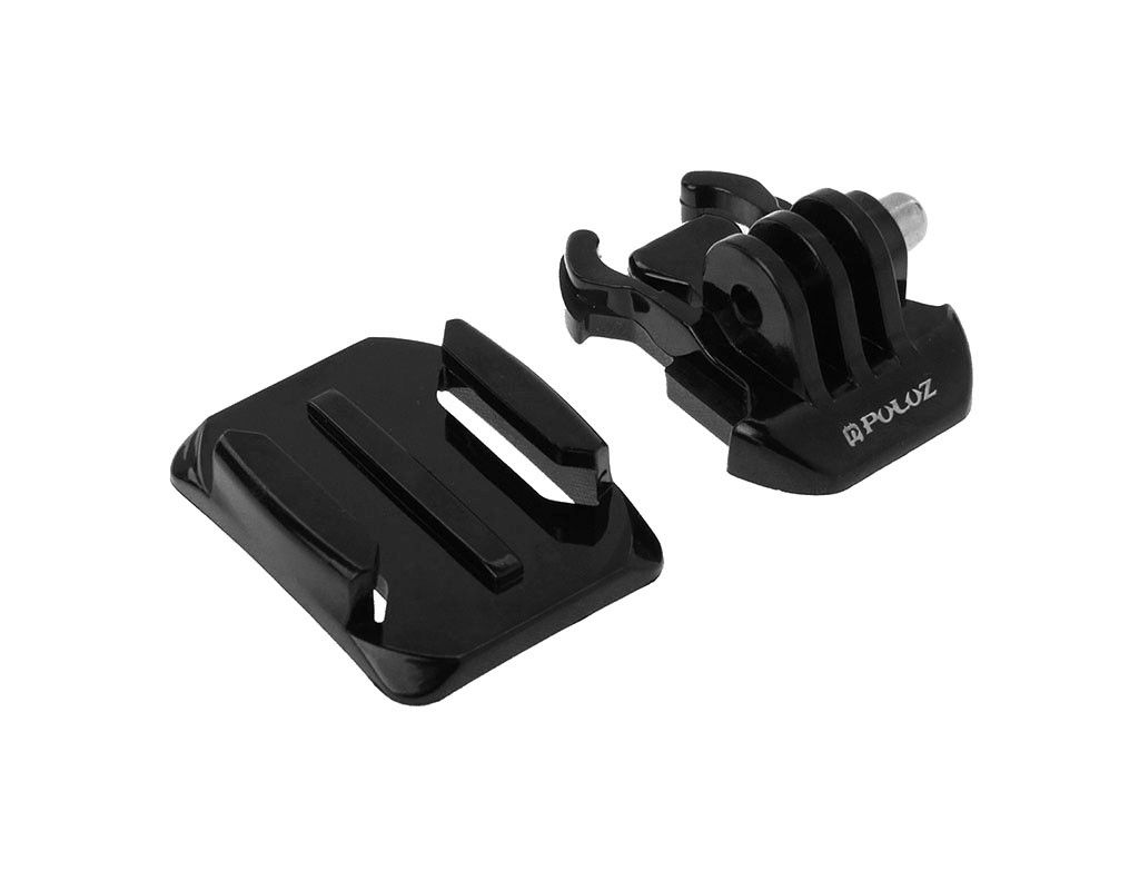 Motorbike motorcycle headgear Extension Mount Bundle for GoPro HERO 6 HERO 5, four, three+ HD +Adhesive Sticker - Image 3