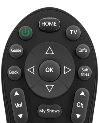 Virgin Media Remote Control V+ Tivo Triple Tuner PVR Free Batts - Model-new British isles Stock - Image 2