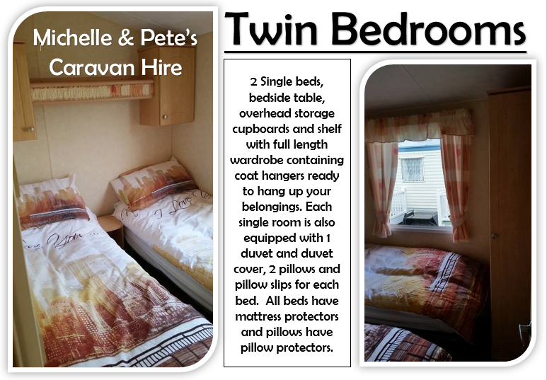 caravan for make use of edwards leisure park towyn north wales 4th August 1 week - Image 7