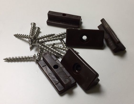 Composite Deck Clips Hidden Fixings Flexible T WPC Decking & Stainless Screws - Image 2