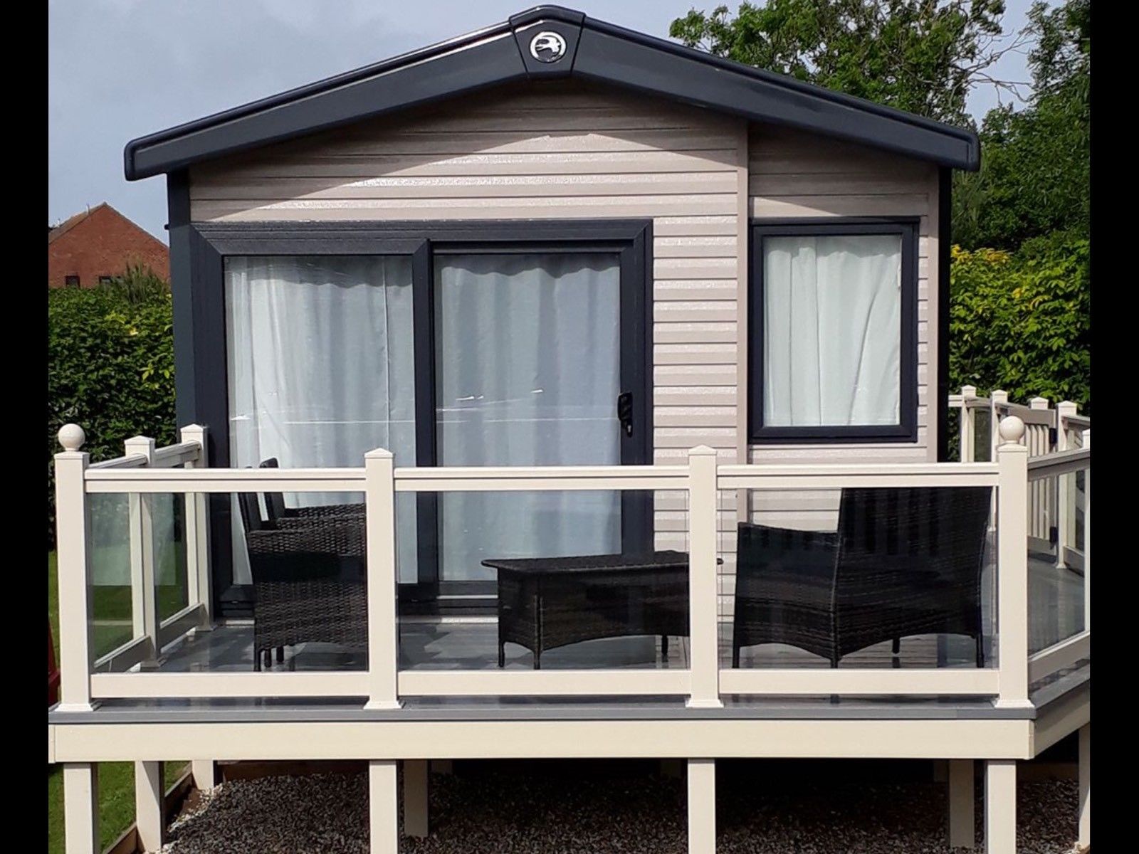 three Mattress room Platinum 17 Caravan For Hire At Haven Weymouth Bay