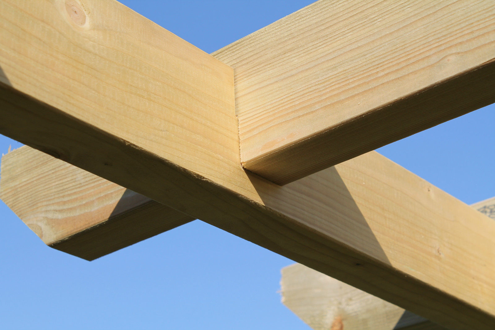 Wooden Pergola three.6m by two.4m at two.1m higher. Thoroughly Notched Joints. - Image 3