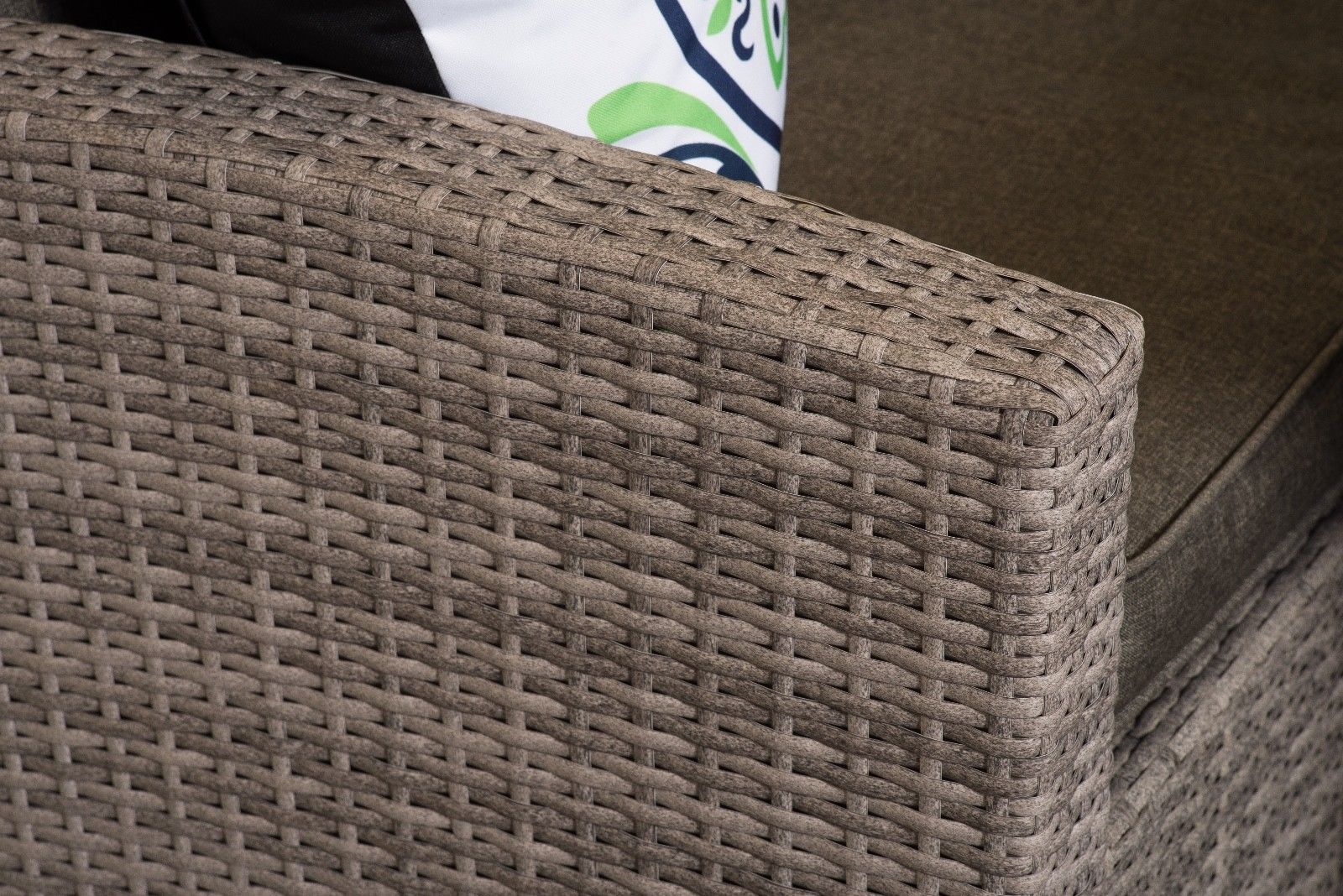 Rattan Nook Garden Sofa eight Seater +bench Consuming Desk Set Furnishings Free Cowl - Image 8