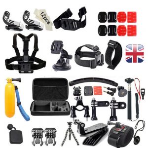 Necessary For GoPro Hero 6 5 Session 44 Gopro 4 three 2 1 Accessorie Gear Case Bundle