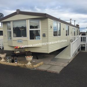 Caravan For Make use of / Hire at Browns Trip Park Towyn ( Near Rhyl ) North Wales