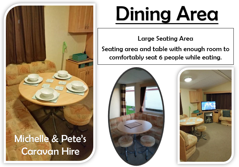 caravan for make use of edwards leisure park towyn north wales 4th August 1 week - Image 3