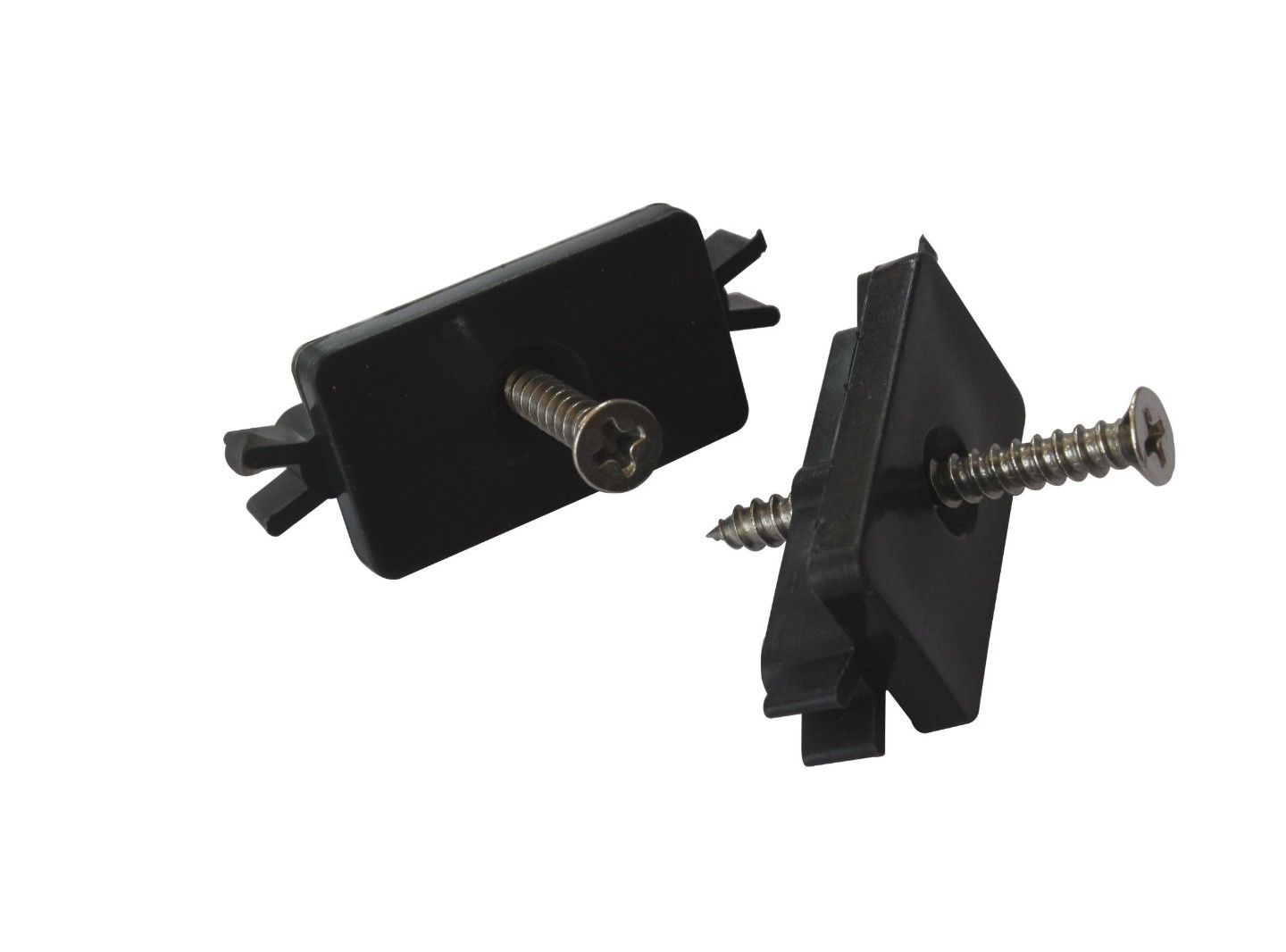Composite Decking 100 Plastic T Clips Fixings Spacers Stainless Steel Screws - Image 12