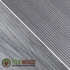 Teckwood Composite Decking Ash Gray Color Infused- Pattern Bundle