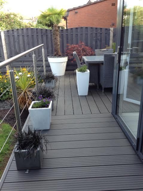Composite Decking Clarity Charcoal 32 Square Metre Pack (incl. fixings) - Image 6