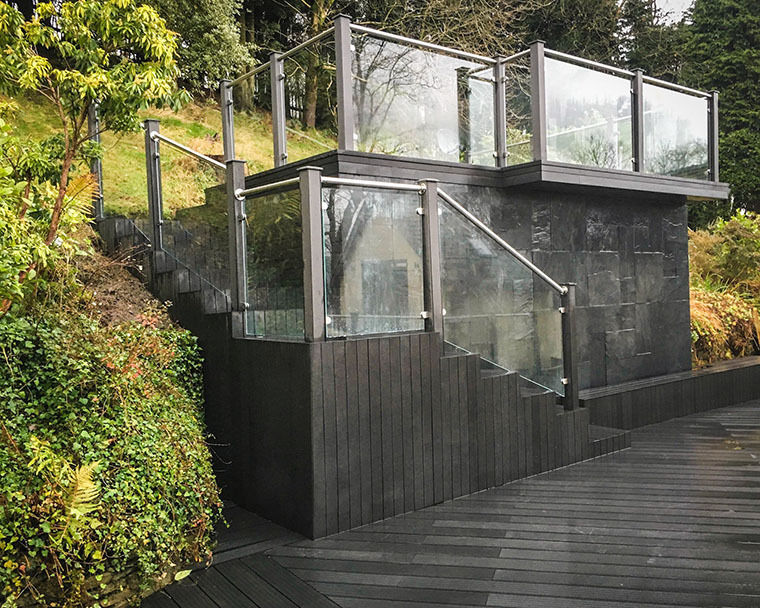 Composite Decking Clarity Charcoal 32 Square Metre Pack (incl. fixings) - Image 5