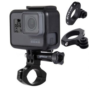 Bike Bicycle Handlebar Mount Clamp for GoPro HERO 6 5/4/three/2/1 Cameras 31.8mm