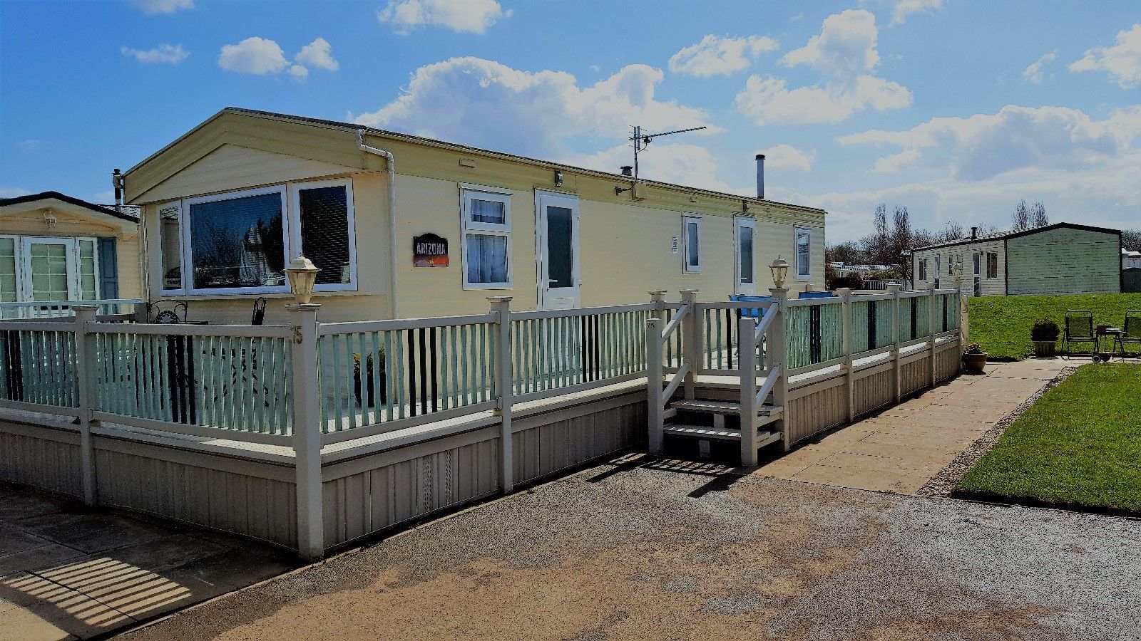 Static caravan for lease on 5* Southview trip resort skegness