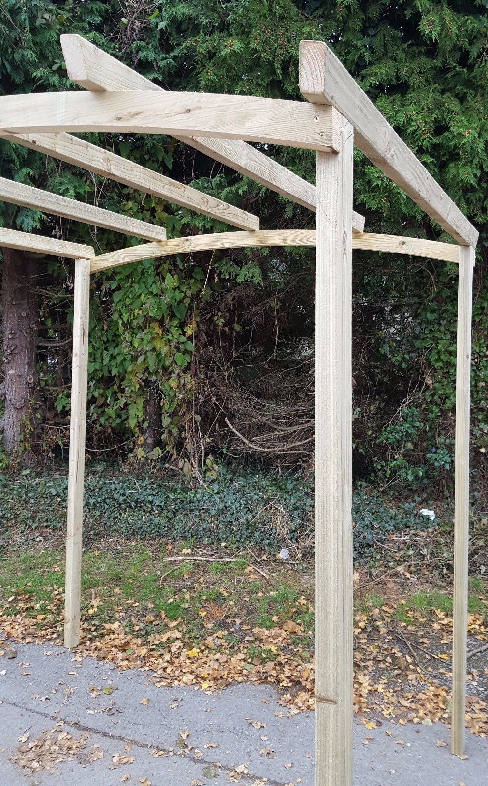 Wooden Arched Top rated Pergola Garden Pergola - Image 2