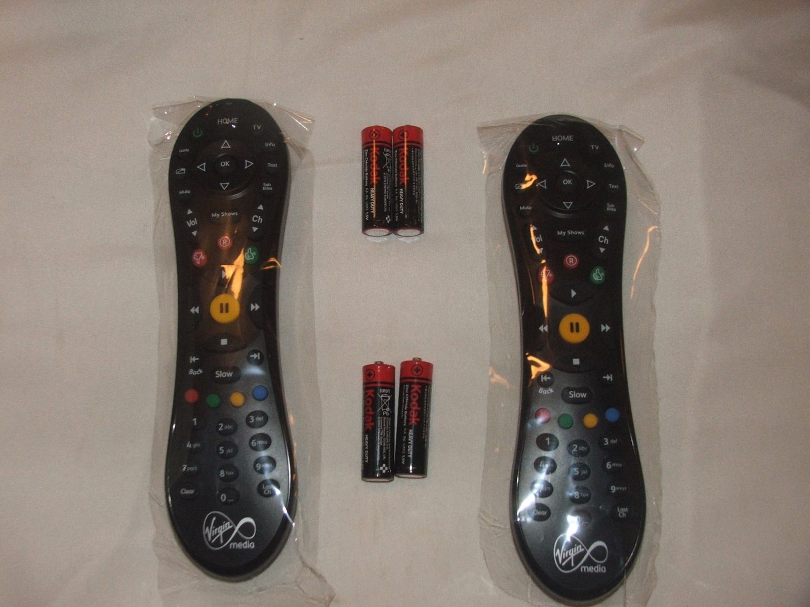 Virgin Media Tivo Remotes X2 100% Brand-new + 4 Free Batteries - Image 3