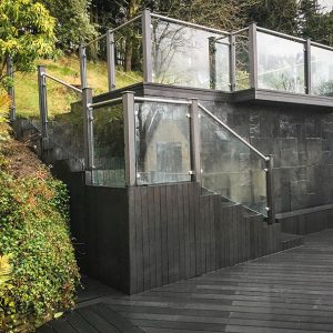 Composite Decking Clarity Charcoal 16 Square Metre Pack (incl. fixings)
