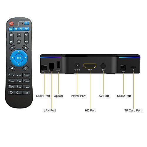 T95Z Plus S912 3GB+32GB Octa Core Android 7.1 Good TV Subject Twin WIFI 4K UHD KD17 - Image 6