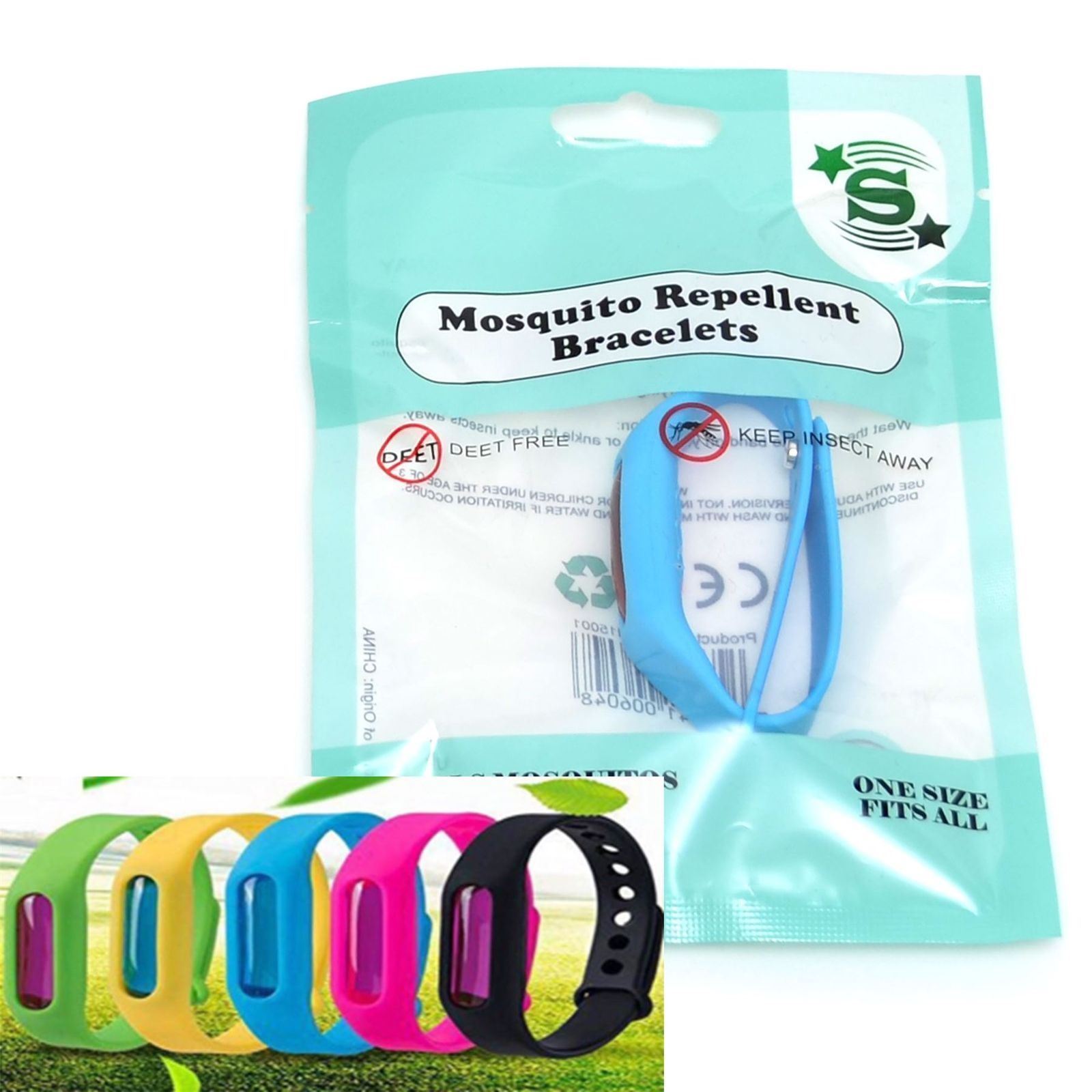 Anti Bug Bug Parasite Resilient Wrist Band Bracelet Mozzie Journey Outdoors - Image 2