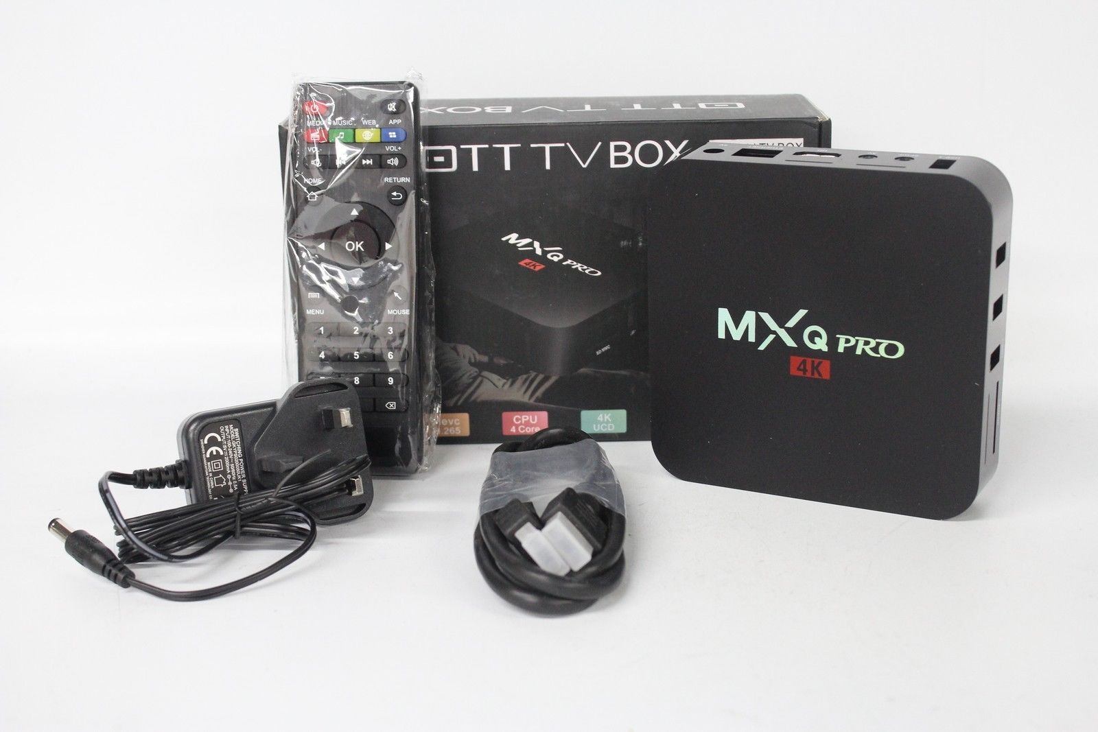 18 MXQ Skilled 4K Wise TV BOX Kodi 18.zero S905W Android 7.1 Wifi + backlit Keyboard - Image 5
