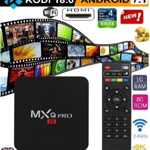 Model-new 18 MXQ PRO TV BOX ✔KODI 18.0✔ Quad-Core ✔Android 7.1 ✔SMART TV Area✔