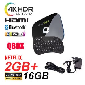 Q-Discipline Android 6.zero TV Discipline KD 17.3 Media Participant 2+16GB 5Ghz WIFI Mini Keyboard