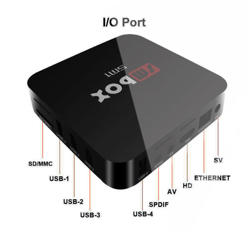 4K PRO Quad Core Smart Android TV Area Kodi 17.6 WIFI Media Participant Sports activities actions Movement footage - Image 8