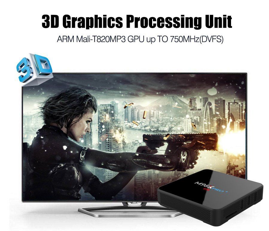 2+16GB Android 7.1.2 Nougat Smart TV BOX Amlogic S905W Quad Core 4K HDMI Media - Image 9