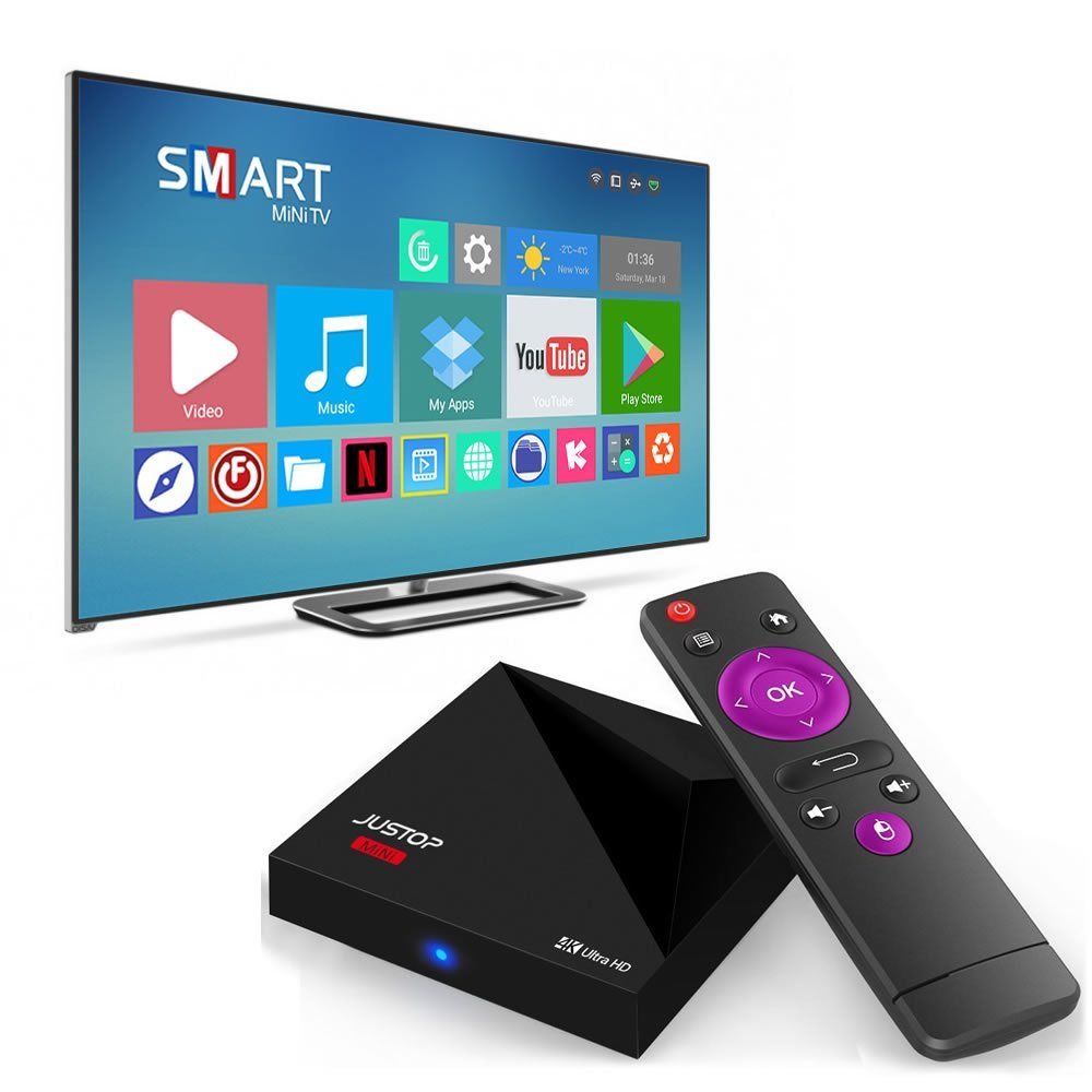 18 A5X Quad Core Android 7.1 Nougat TV Area HDMI Media Participant 4K HD WIFI 17 NEW - Image 6