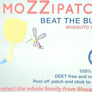moZZipatch Bug & Bug Resistant DEET Free NonToxic Children Adults Patches