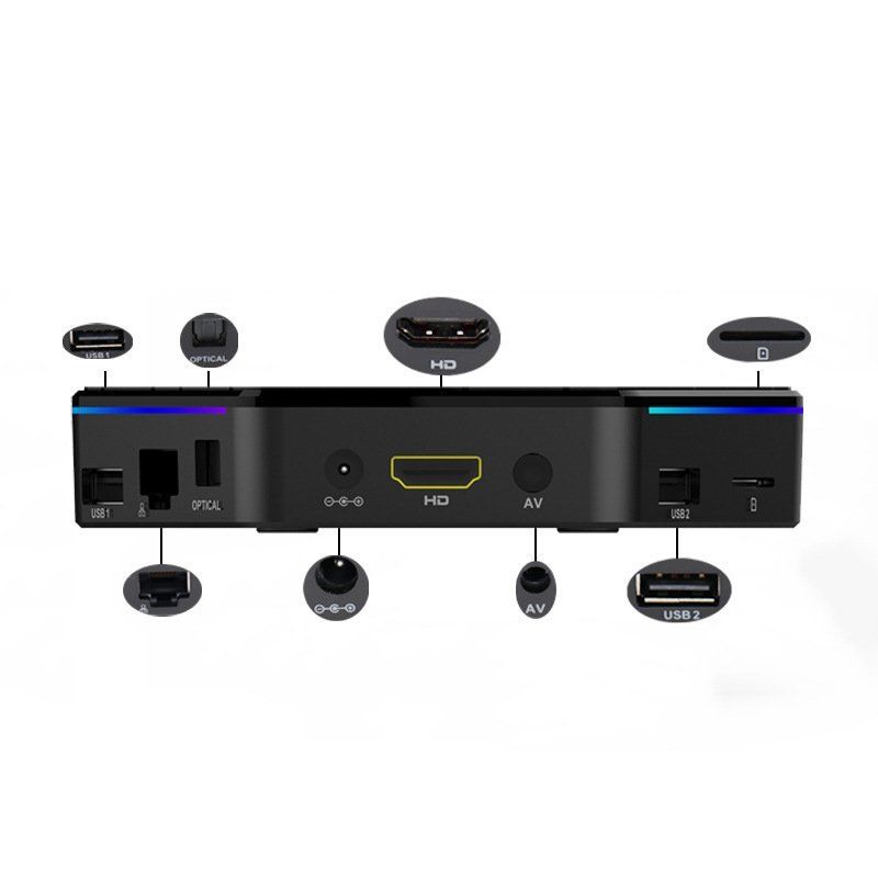 T95Z Plus 3GB+32GB Good TV Discipline Octa Core Android 7.1 Double WIFI 2.4/5Ghz 4K HD - Image 9