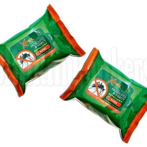 50 ANTI MOSQUITO INSECT BITE REPELLENT TRAVEL CLOTH WIPE PROTECTION RELIEF