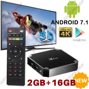 X96 Mini 2GB+16GB Android 7.1 TV Subject Smart HD Neighborhood Media Participant Quad Core British isles