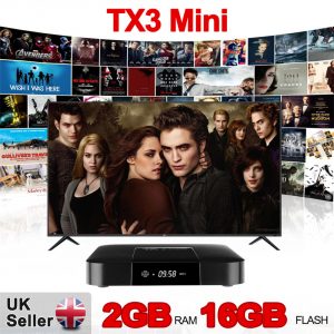 2GB+16GB TX3 mini Android 7.1 NOUGOT S905W Quad Core 4K TV Subject Media Participant WIFI