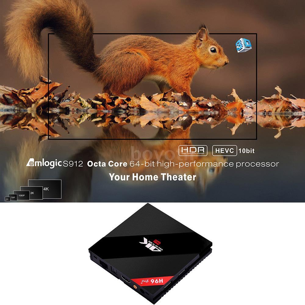 H96 PRO Plus Android 7.1 TV Area Octa Core 64Bit Double WIFi 4K HDR 3D Media Participant - Image 3