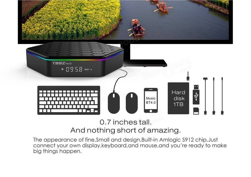 T95Z Plus S912 Octa Core 3GB/32GB Android TV Box - Image 9