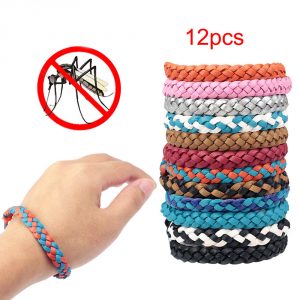12piece Anti Bug Pest Bug Bugs Resistant Bracelet Wrist Band Wristband Britain